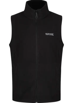 Regatta Black Black Men's Tobias II Anti-Pill Symmetry Bodywarmer