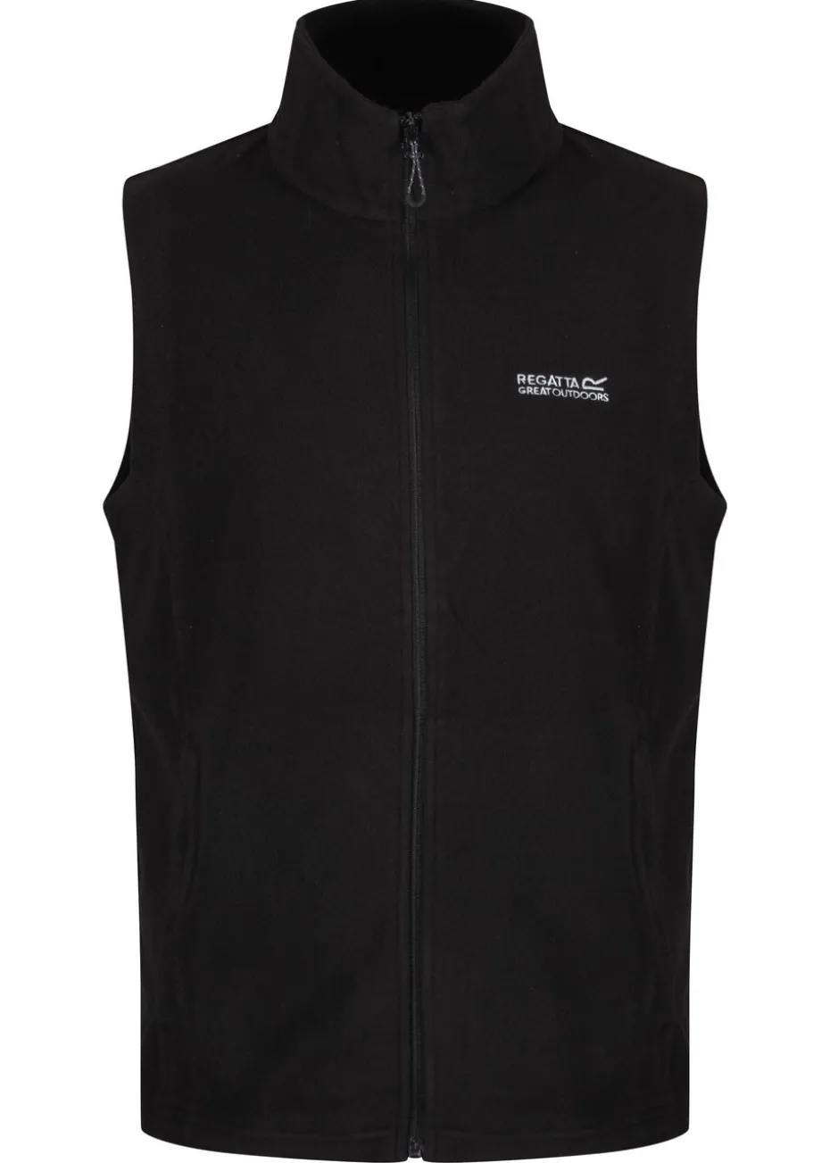 Regatta Black Black Men's Tobias II Anti-Pill Symmetry Bodywarmer