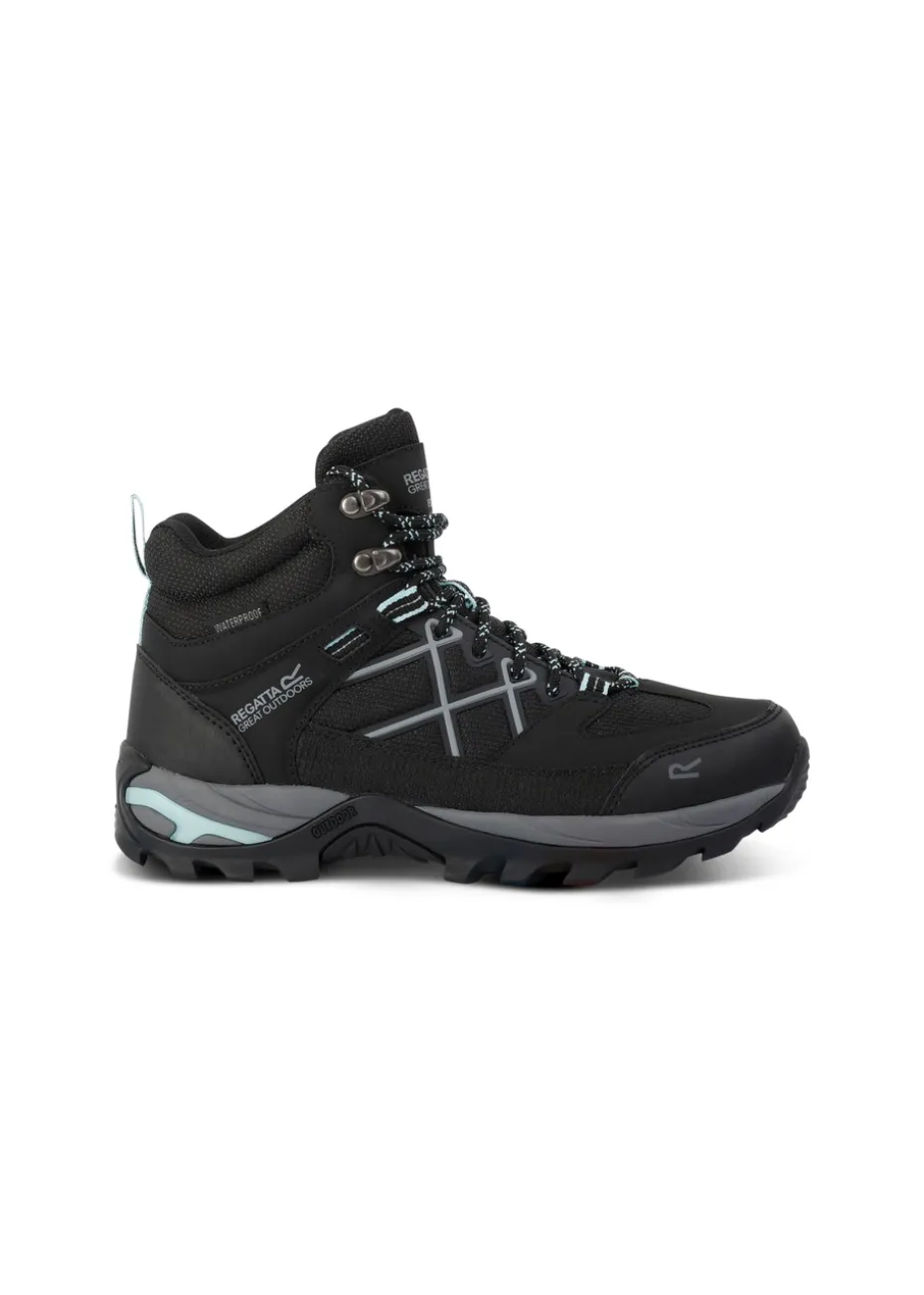 Regatta Black Bleached Aqua Lady Samaris III Boot Boots