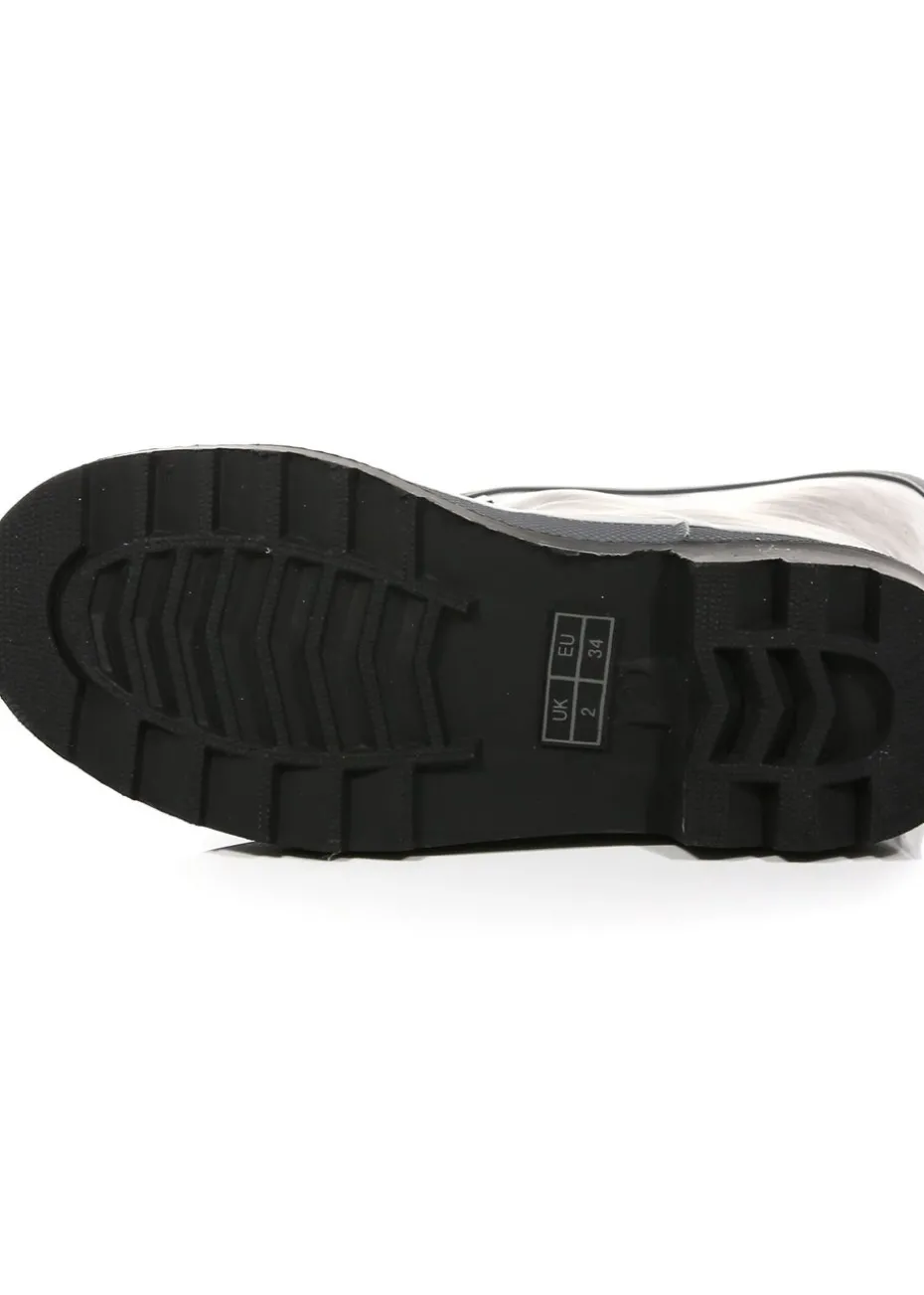 Regatta Black Kids' Foxfire Reflective Wellies