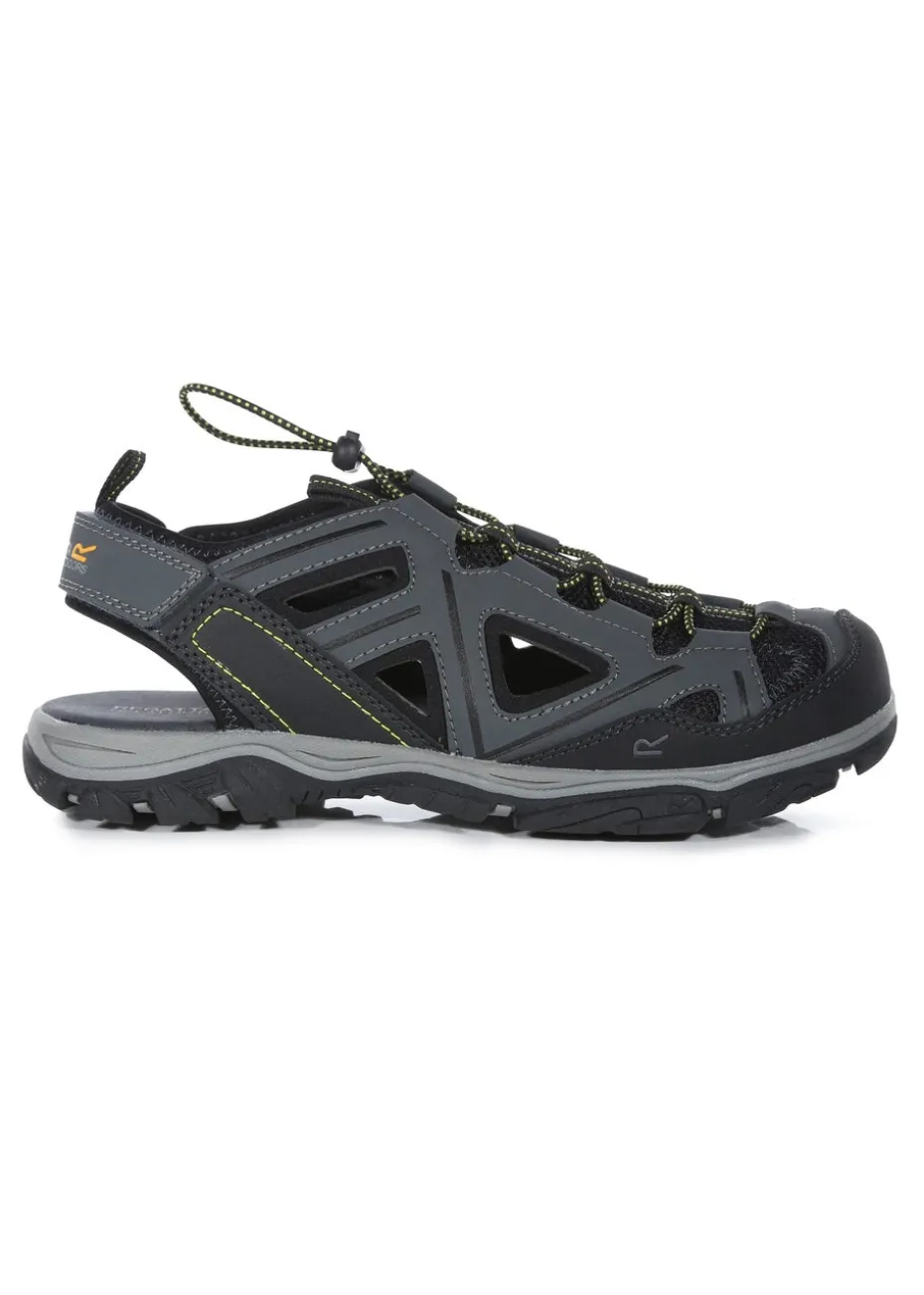 Regatta Briar Bright Grey Black Kiwi Westshore 3 Sandals