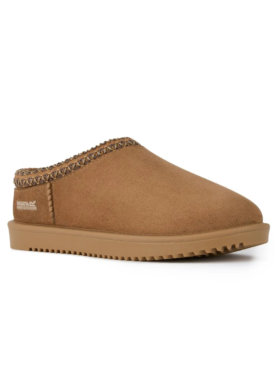 Regatta Burnt Tan Women's Risley Waterproof Mule