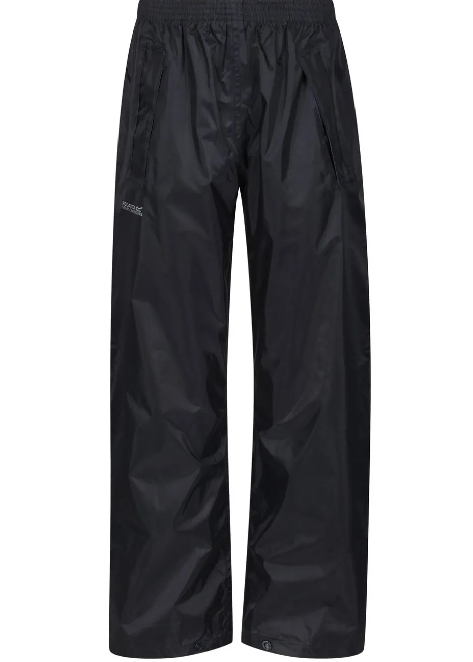 Regatta Navy Kids' Stormbreak Waterproof Hydrofort Overtrousers