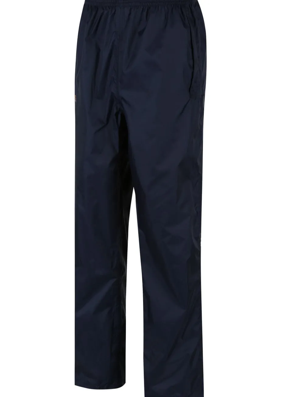 Regatta Navy Men's Pack-It Waterproof Breathable Isolite Overtrousers
