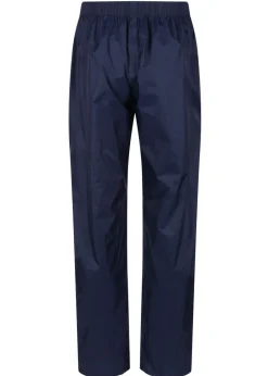 Regatta Navy Men's Pack-It Waterproof Breathable Isolite Overtrousers