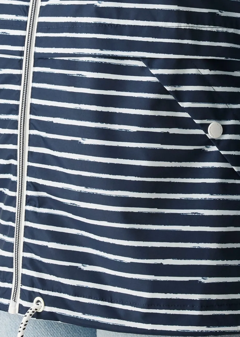 Regatta Navy Stripe Bayletta II Waterproof Breathable Isotex Jacket