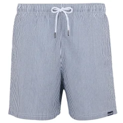 Regatta Navy/White Seersucker Stripe Loras Swim Shorts