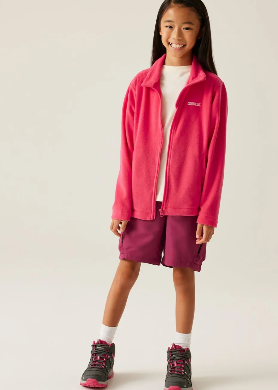 Regatta Pop Pink Kids King II Anti-Pill Symmetry Fleece (3- 16 Yrs)