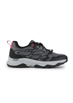 Regatta Seal Grey Peach Bloom Blaze Water Repellent Trainers
