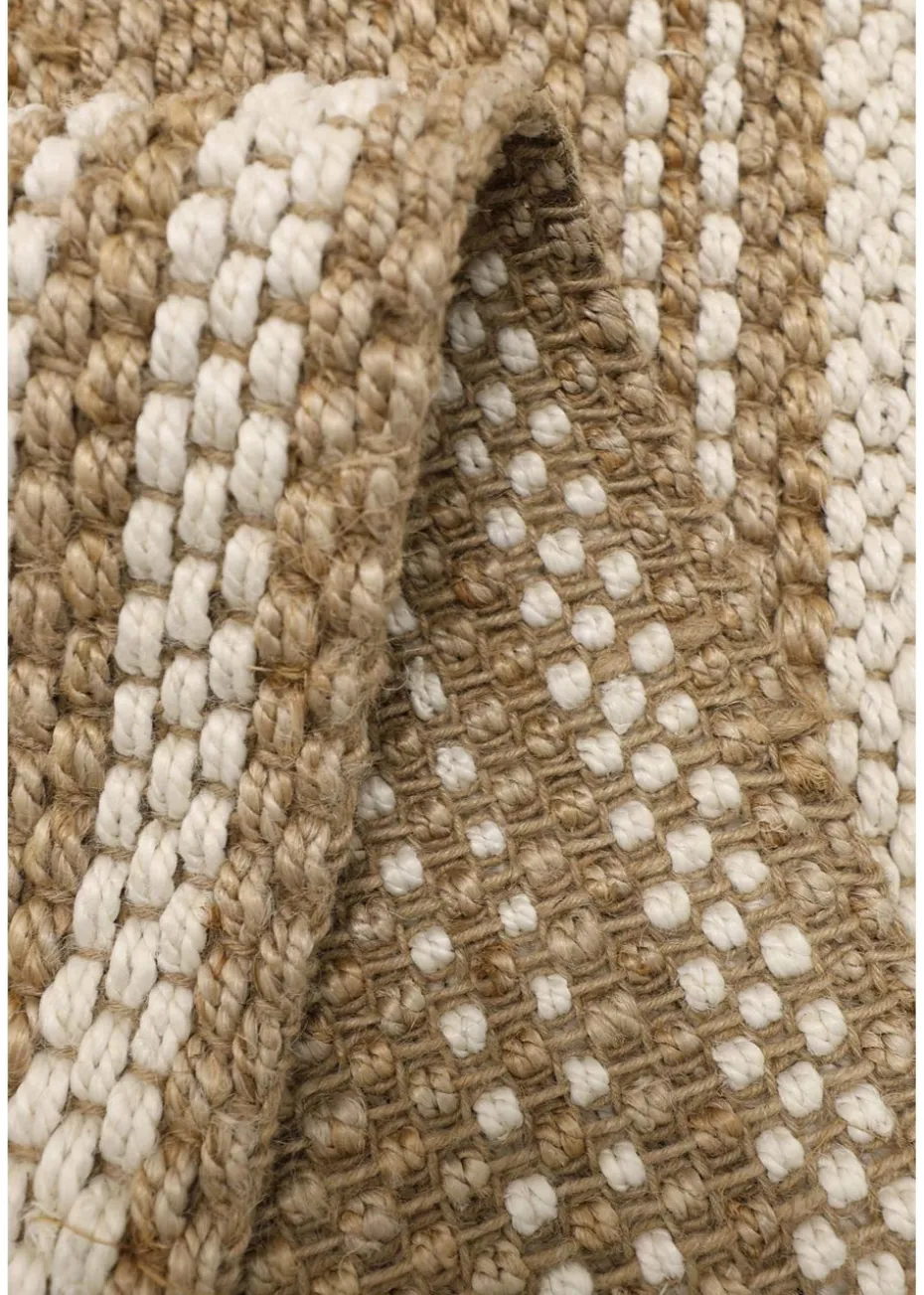 Relay Jute Check Natural Runner