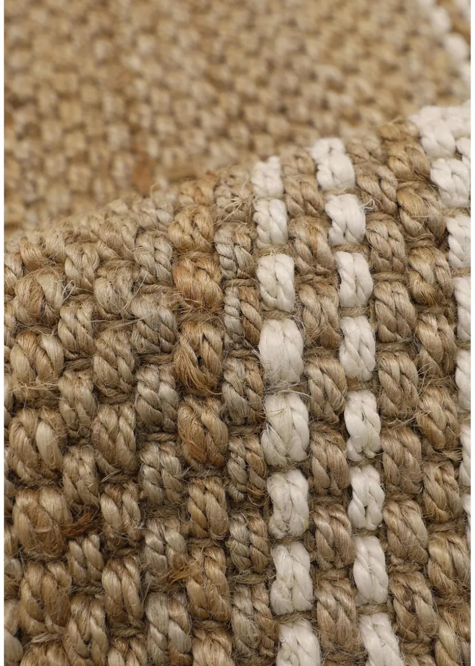 Relay Jute Check Natural Runner