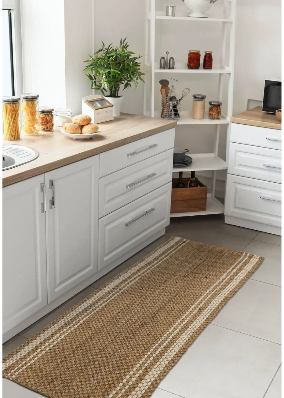 Relay Jute Stripe Natural Runner