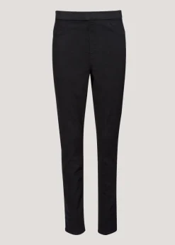 Rosie Black Pull On Jeggings