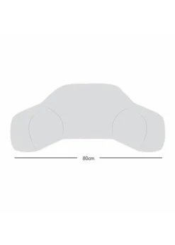 rucomfy Grey Printed Gaming Controller Pillow