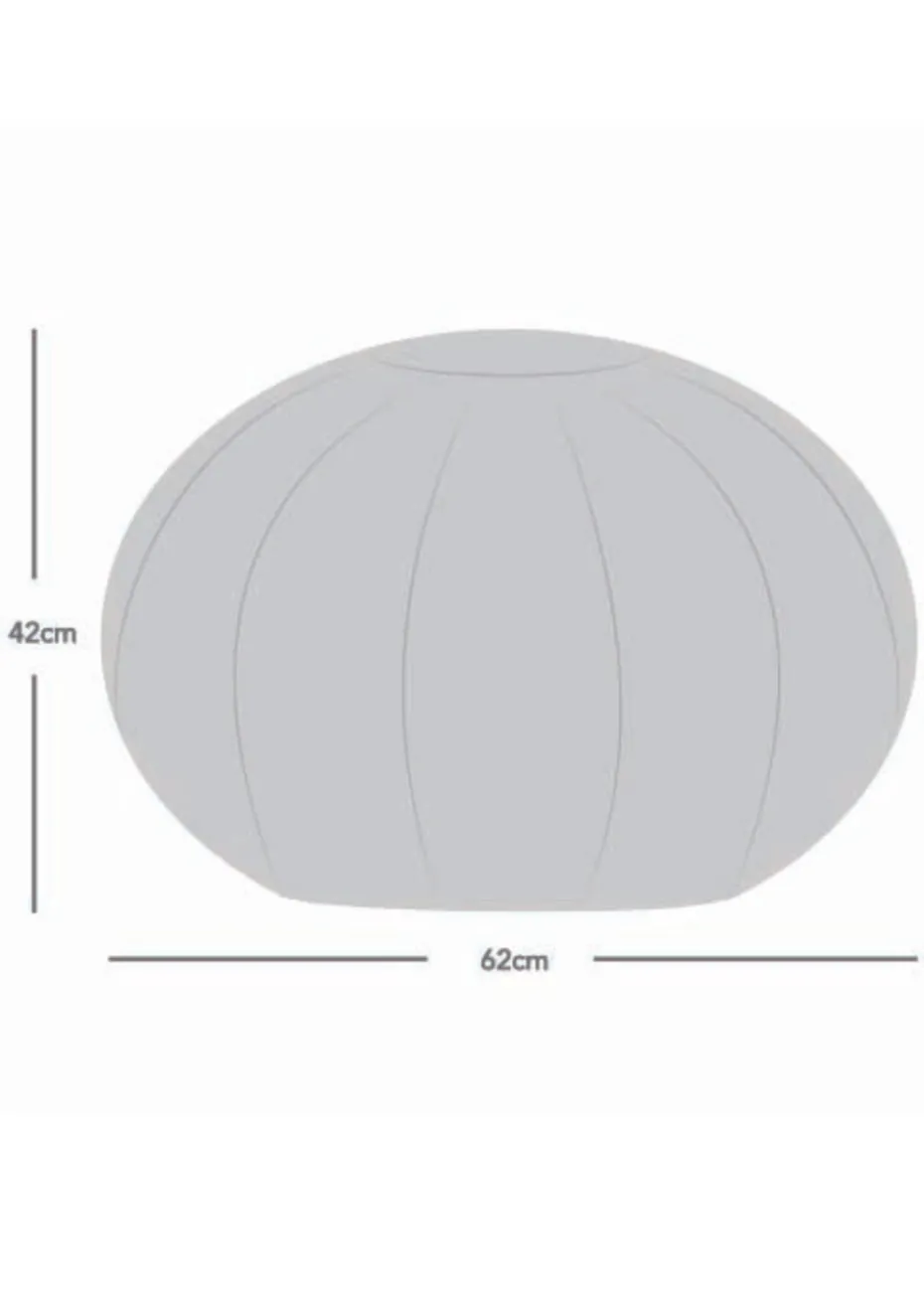 rucomfy Snug Pouffe Natural Beanbag