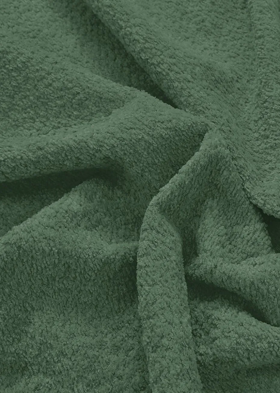rucomfy Snug Slouchbag Dark Green Beanbag
