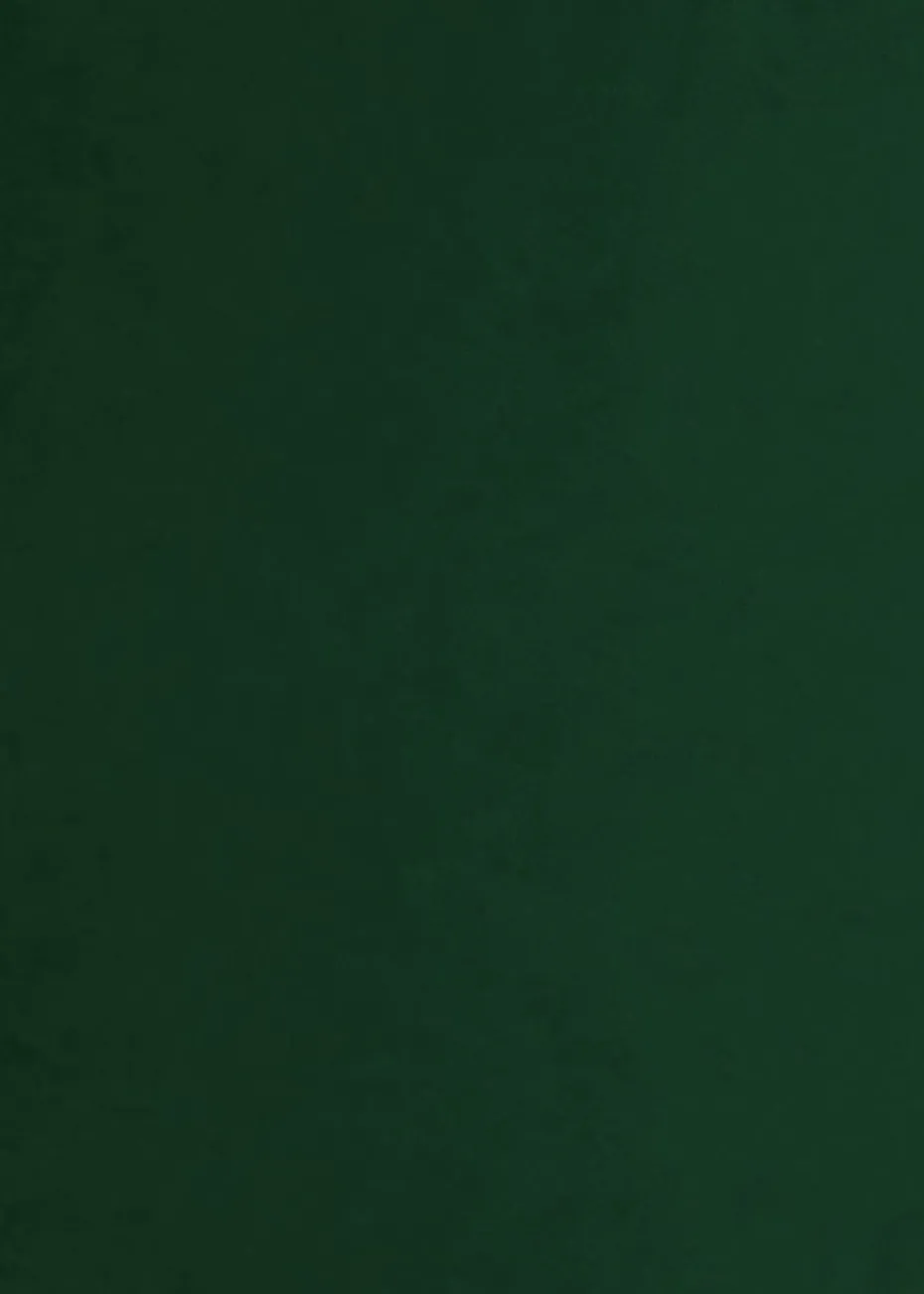 rucomfy Velvet Pouffe Emerald Green Beanbag