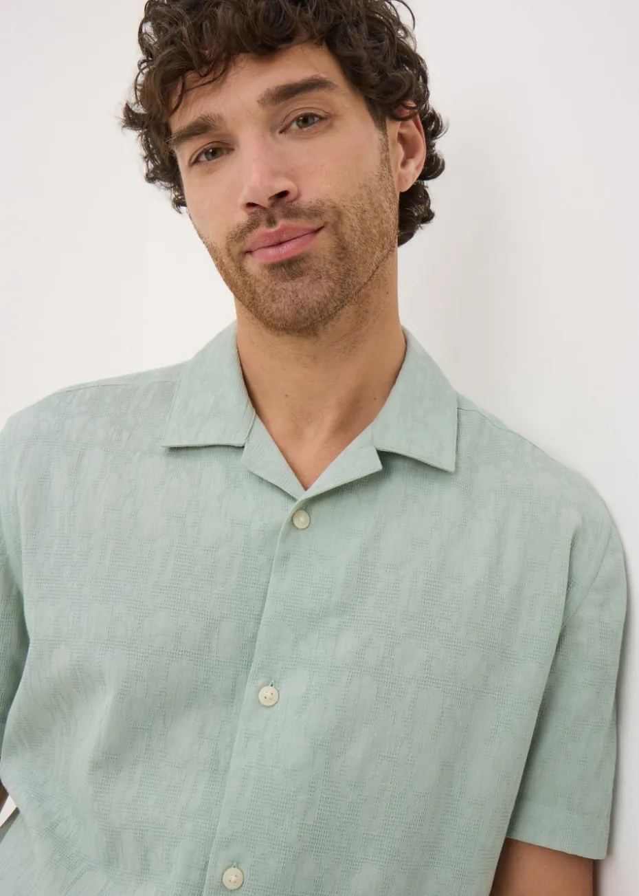 Sage Jacquard Shirt