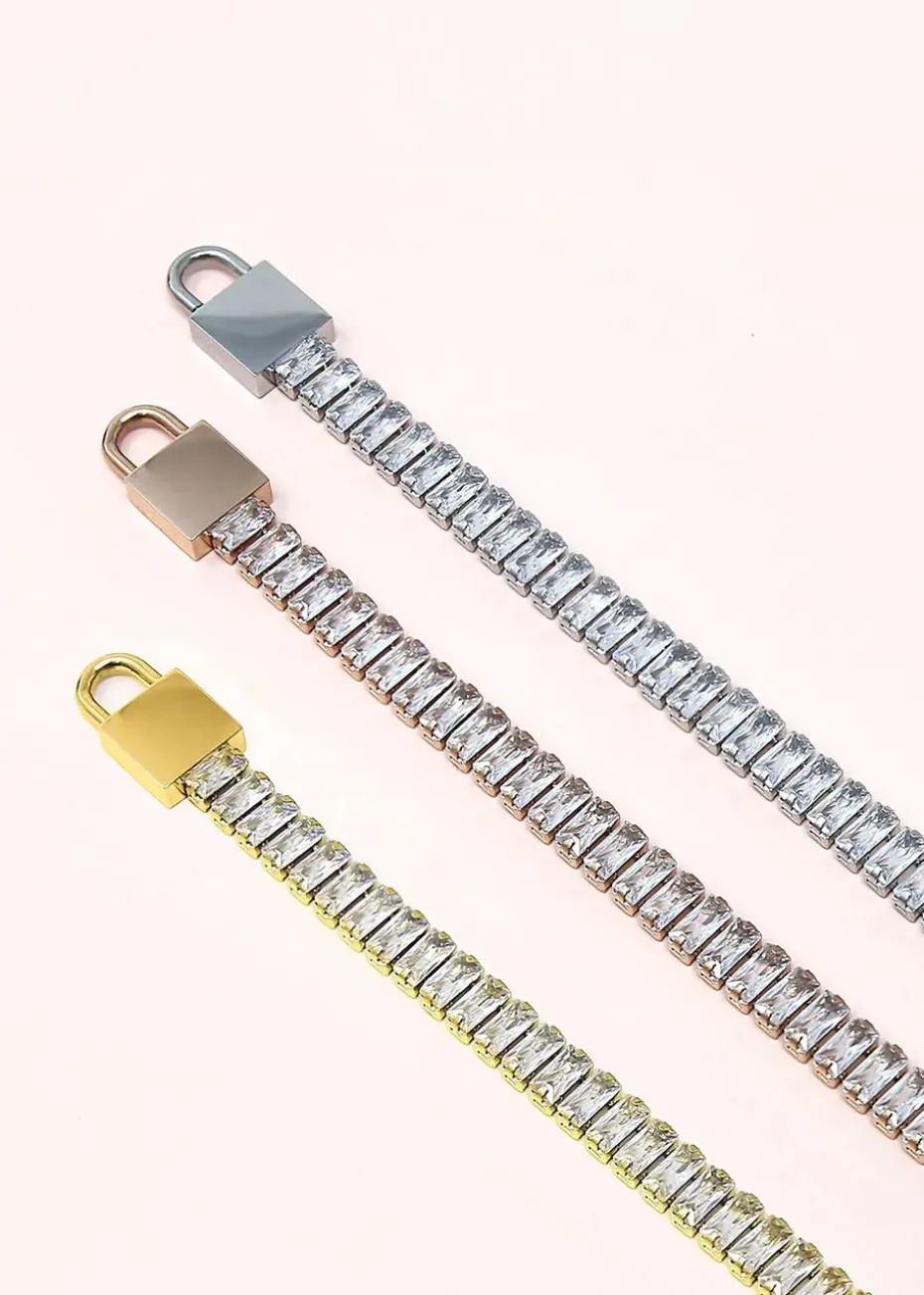 Say It With Rose Gold Emerald Tennis Bracelet