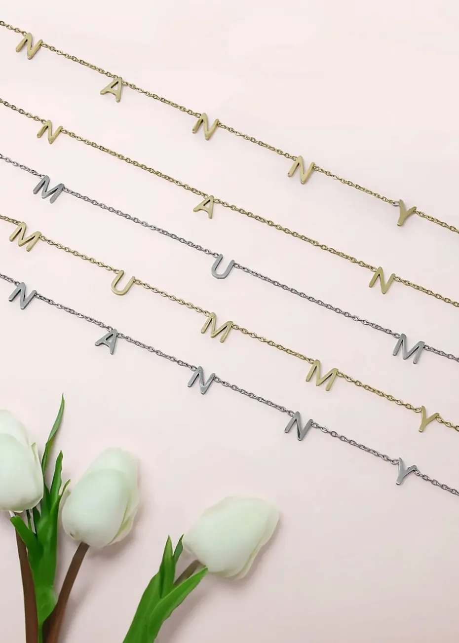 Say It With Silver Mummy Necklace