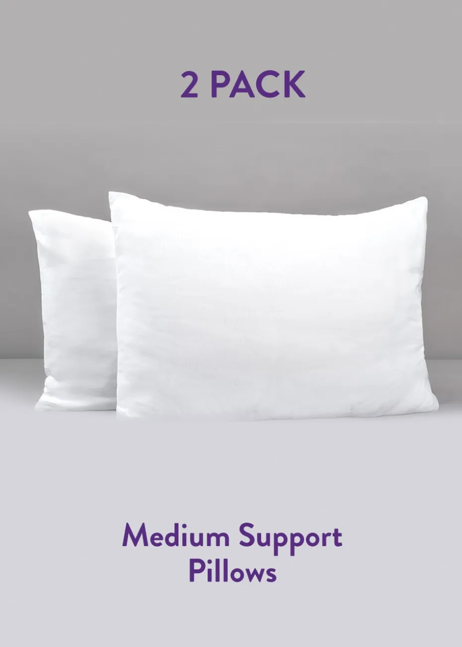 Slumberdown Full & Perfectly Bouncy Pillow Pair