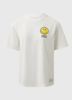 Smiley Ecru T-Shirt