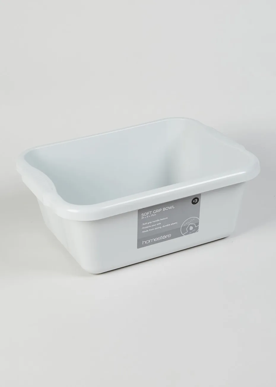 Soft Grip Washing Up Bowl (39cm x 31cm x 17cm)