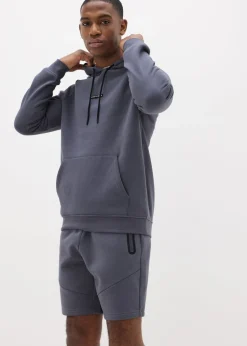 Souluxe Blue Drawcord Hoodie