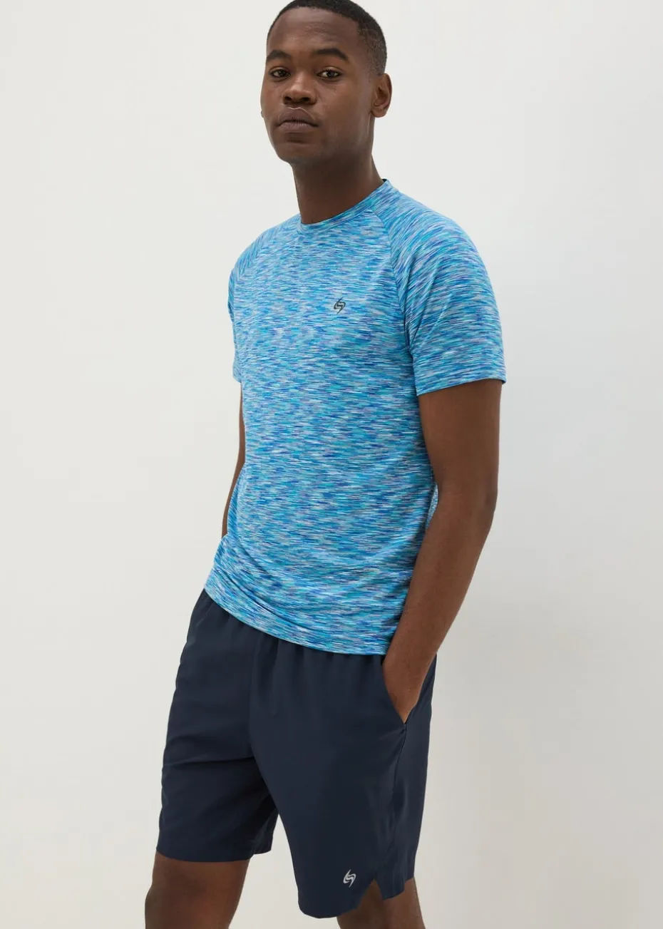 Souluxe Navy Sports Shorts