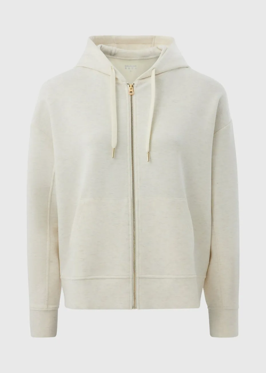Souluxe Oatmeal Zip Through Hoodie