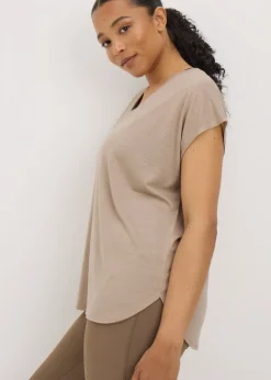 Souluxe Stone V-Neck T-Shirt
