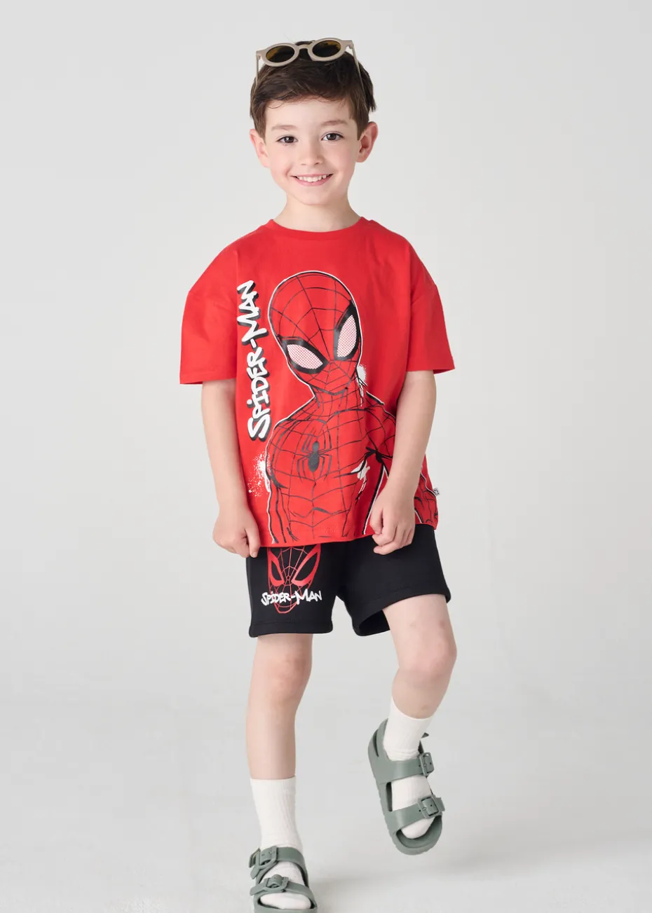 Spiderman Black/Red Daywear Set (5-6 Years)