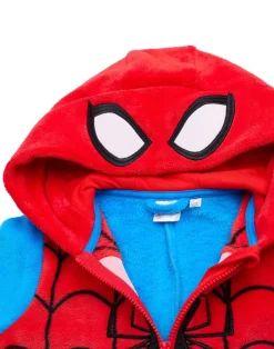 Spiderman Character Unisex Kids Blue Onesie (2-9 Years)