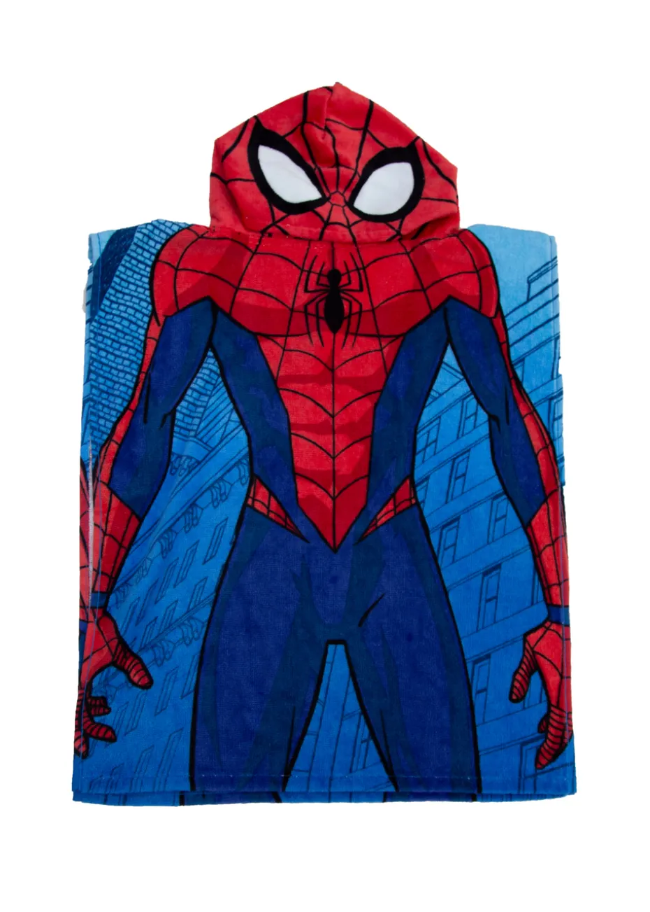 Spiderman Spider City Poncho