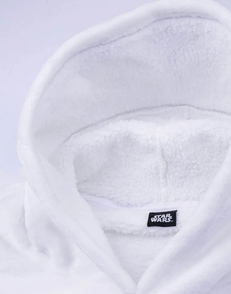Star Wars White R2D2 Costume Blanket Hoodie
