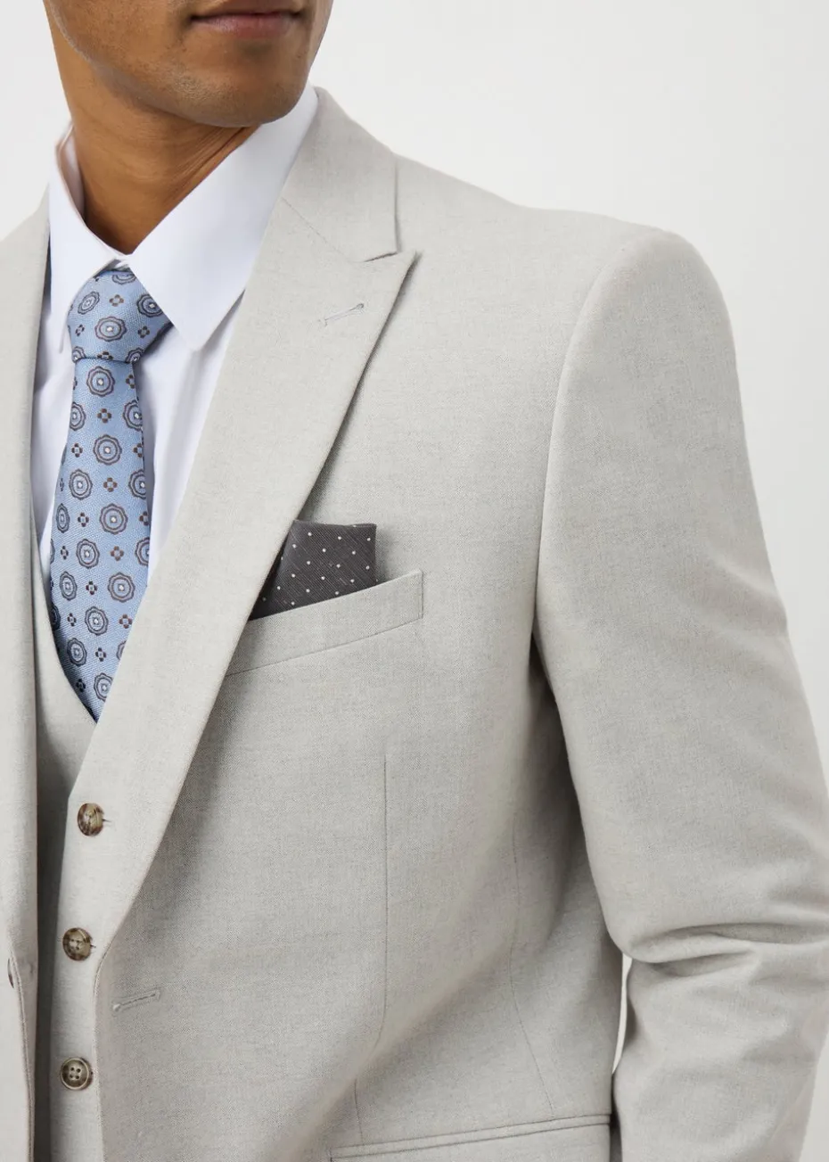 Taylor & Wright Carlo Italian Stone Tailored Suit Jacket