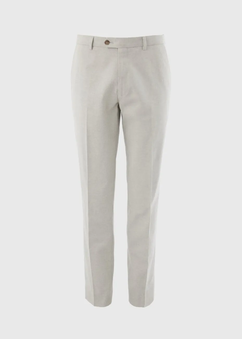 Taylor & Wright Carlo Italian Stone Tailored Suit Trousers