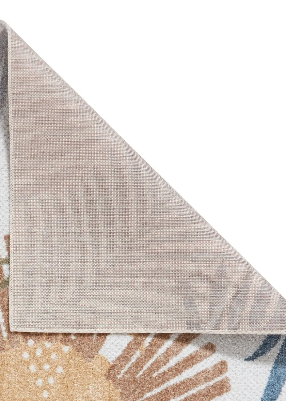 Think Rugs Grey Vida Kids Lion Washable Rug