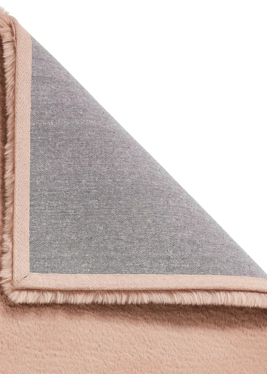 Think Rugs Super Teddy Mink Plain Shaggy Rectangle Rug