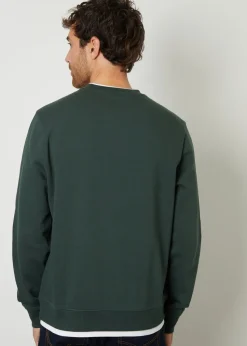 Threadbare Green Mock T-Shirt Crew Neck Sweatshirt