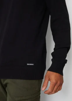 Threadbare Navy 2 Pack Crew Neck Knitted Jumpers