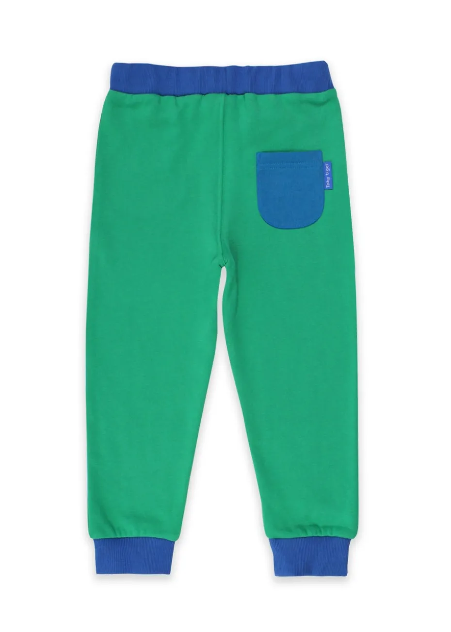 Toby Tiger Organic Green Joggers (3 months - 6 years)