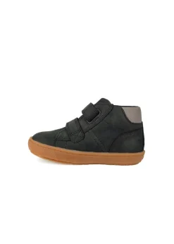 ToeZone Boys Black Grayson Nubuck Rip Tape Boot (Younger 4 - Younger 10)
