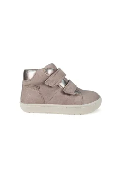 ToeZone Girls Pink Layla Shimmer Rip Tape Boot (Younger 4 - Younger 10)