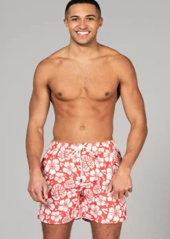 Tokyo Laundry Blue Printed Swim Shorts 2-Pack