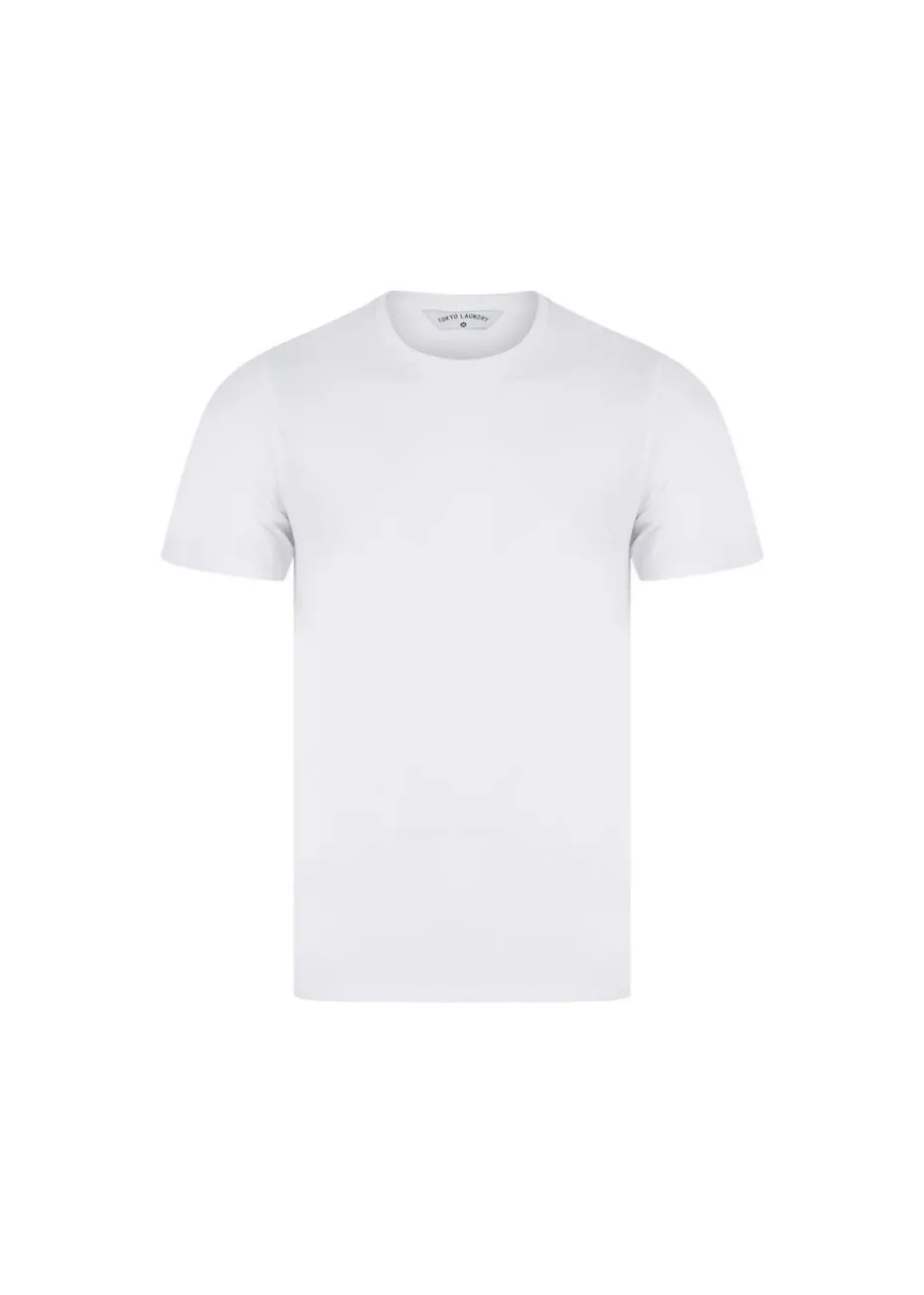 Tokyo Laundry White Cotton Short Sleeve T-Shirts 5-Pack