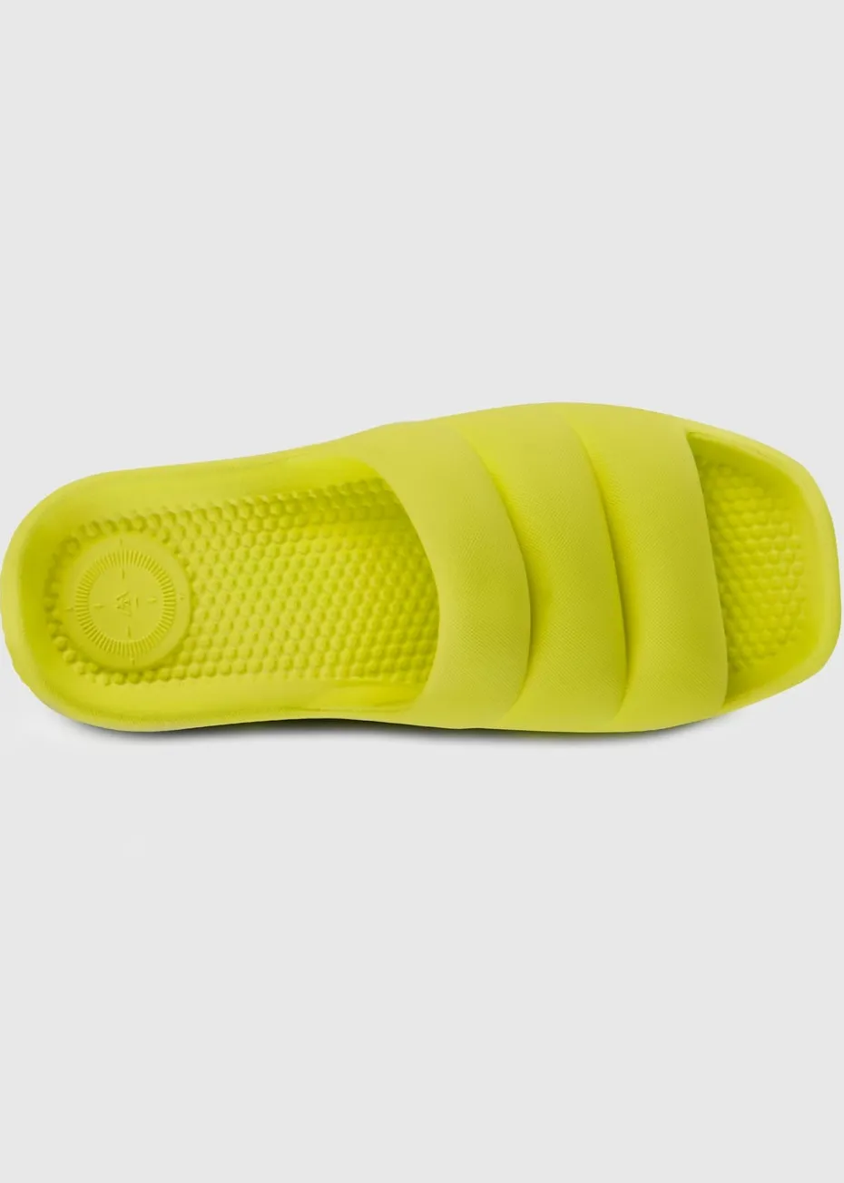 Totes Solbounce Lime Puffy Slider