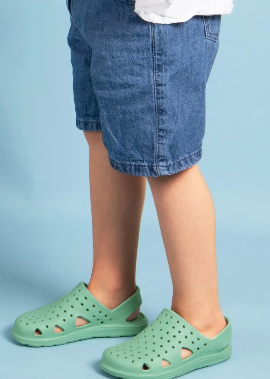 Totes Solbounce Mint Childrens Clogs (Younger 5- Older 3)