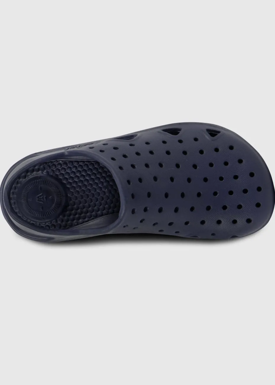 Totes Solbounce Navy Childrens Clogs (Younger 5- Older 3)