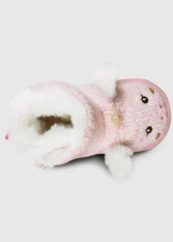Totes Toasties Pink Toddler Booties